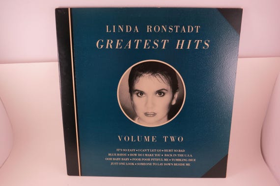 Vintage 1980 Linda Ronstadt Greatest Hits Vol. 2 Vinyl LP