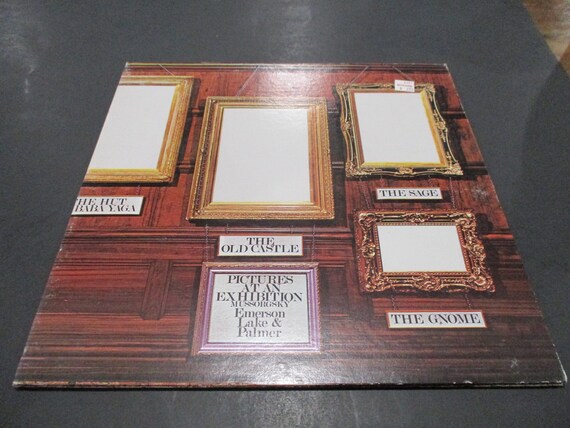 Vintage 1972 Vinyl LP Record Emerson Lake Palmer Pictures At An Exhibition Excellent Condition 59765