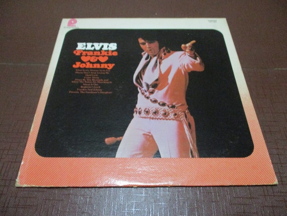 Vintage 1976 Vinyl LP Record Frankie & Johnny Elvis Presley Excellent Condition 59907