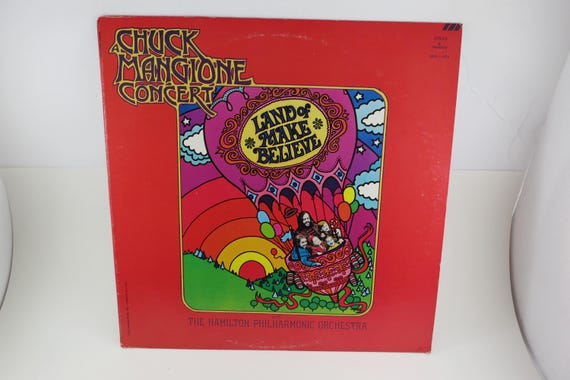 Vintage 1973 Vinyl LP: Chuck Mangione, Land of Make Believe