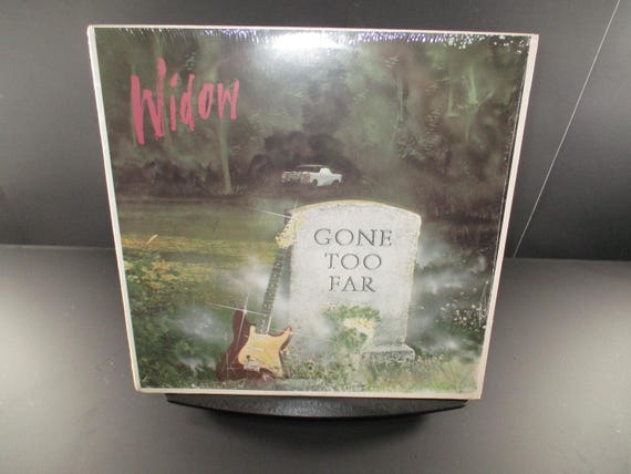 Vintage 1985 Vinyl LP Record Gone Too Far Widow Hard Rock Near Mint Condition in Shrink 63606