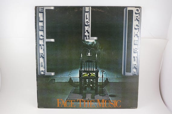 Vintage 1975 Electric Light Orchestra Vinyl Record - Face the Music LP