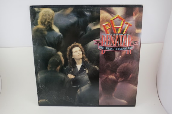 Vintage 1988 Vinyl LP Record Pat Benatar Wide Awake in Dreamland Excellent Condition 71379