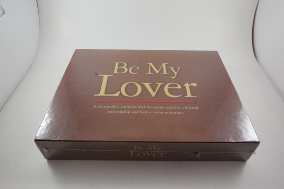 Vintage Board Game Be My Lover 2002 Adult Themed Game Still Factory Sealed Never Played