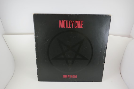 Motley Crue - Shout at the Devil Vinyl LP - 1983 Original Pressing