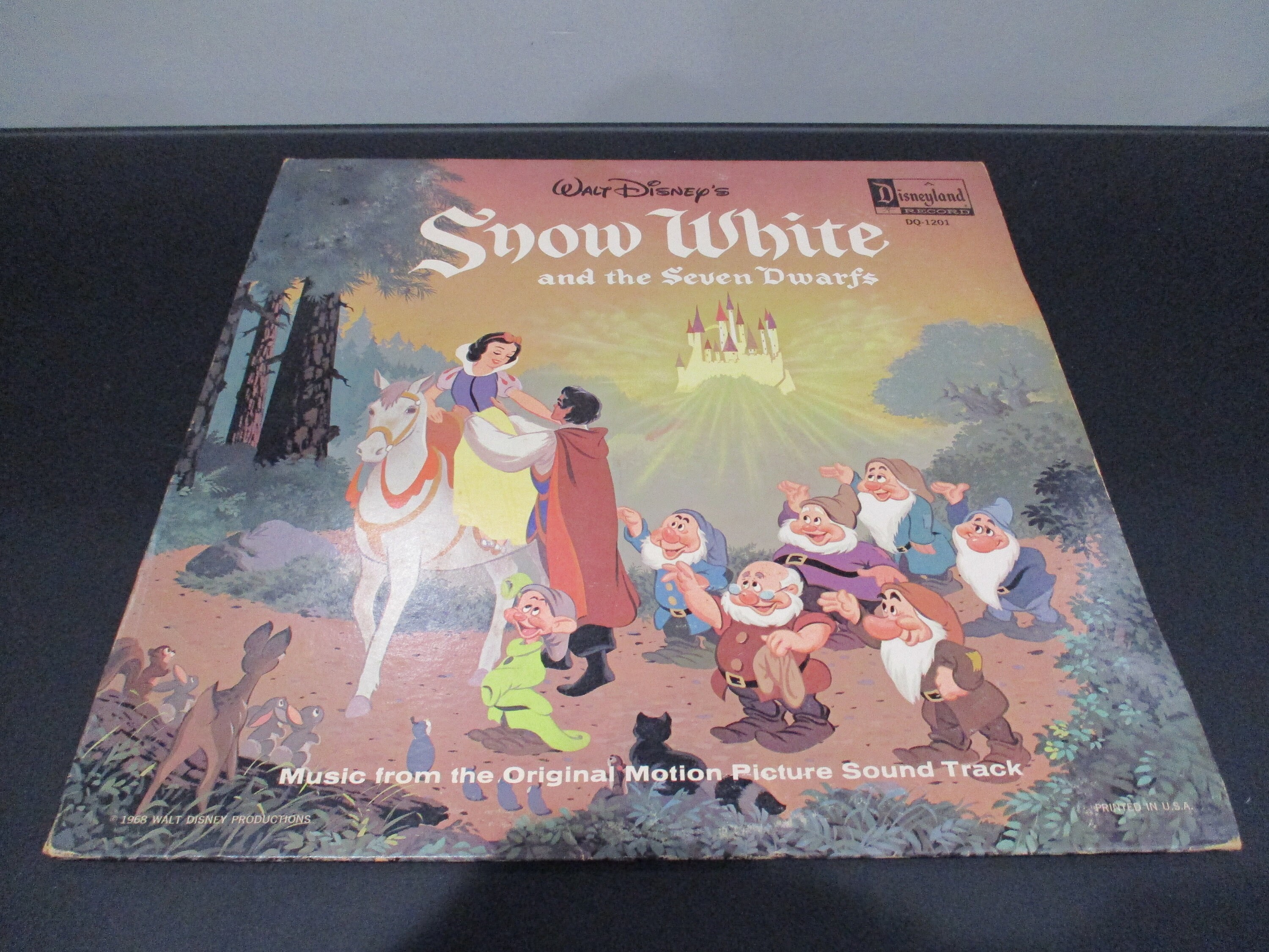 Robin Hood walt Disney's Story Of 7' Vinyl Record /