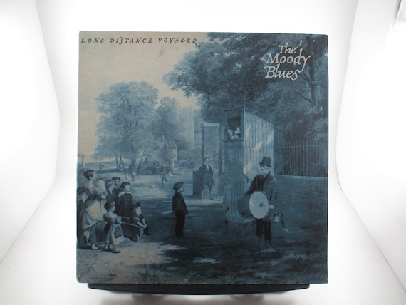 Vintage 1981 Vinyl LP Record The Moody Blues Long Distance Voyager Excellent Condition 68687