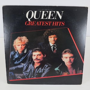 Queen Greatest Hits LP Record Vinyl Album 1981 Fat Bottomed Don't