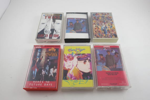 Vintage 1980's Thompson Twins Cassette Tapes Into the Gap Queer Close to the Bone Big Trash Here's To Future Days Sold Individually