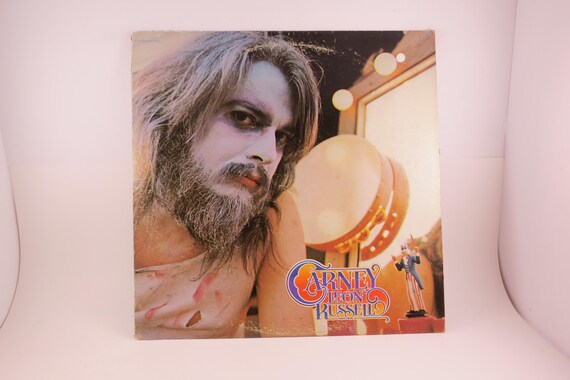 Vintage 1972 'Carney' Leon Russell Vinyl LP Record
