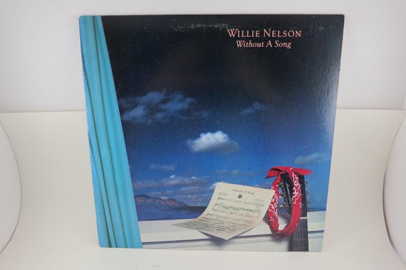 Vintage 1983 Vinyl LP Record Willie Nelson Without A Song Excellent Condition