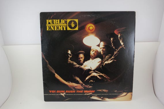 Vintage Public Enemy "Yo! Bum Rush The Show" Vinyl LP - 1987 Original US Pressing