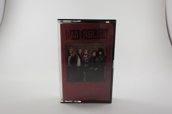 Vintage Bad English Cassette Tape - 1980s Self Titled Album