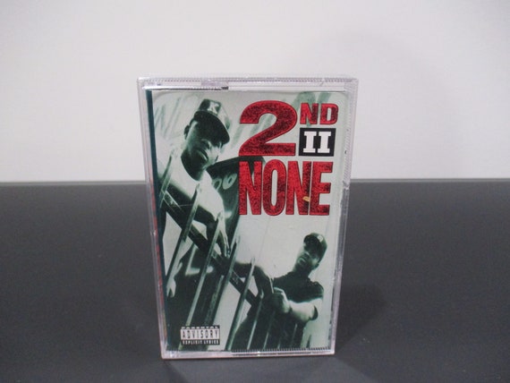 Vintage 1991 Hip Hop Cassette Tape 2nd II None Self Titled Rare
