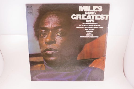 Vintage 1969 Vinyl LP Record Miles Davis Greatest Hits Jazz Excellent Condition 71789