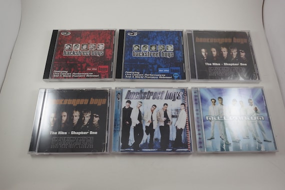 Vintage Backstreet Boys CD's Millennium Never Gone The Hits Chapter One Self Titled For The Fans Sold Individually
