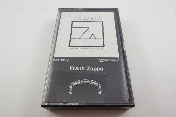 Vintage 1982 Cassette Tape Ship Arriving Too Late to Save A Drowning Witch Frank Zappa Excellent Condition Rare