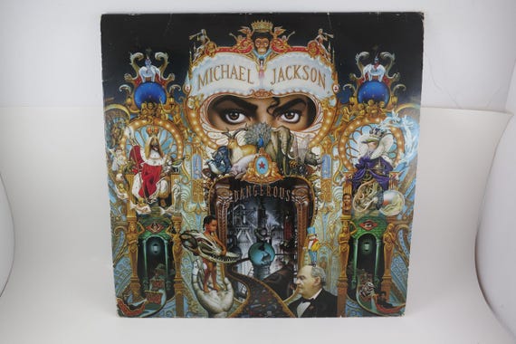 1991 Vinyl LP Record Dangerous Michael Jackson READ Missing LP2