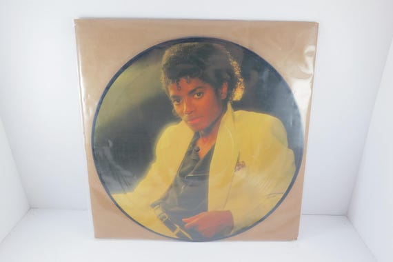 Vintage 1983 Vinyl LP Record Michael Jackson Thriller Original Limited Edition Picture Disc Near Mint Condition 71102