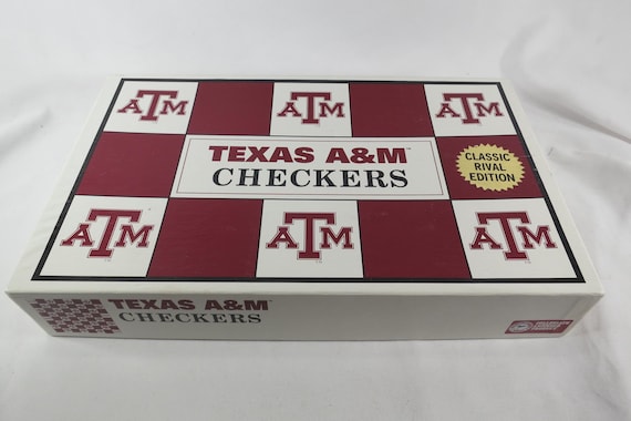 1994 Texas A&M Checkers Board Game Classic Rivalry Edition Vs Texas
