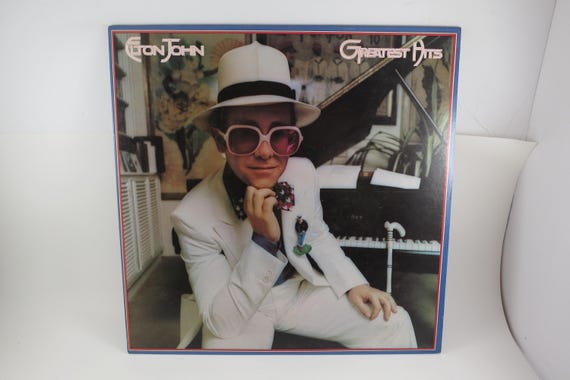 1974 Vinyl LP Record Elton John Greatest Hits Original