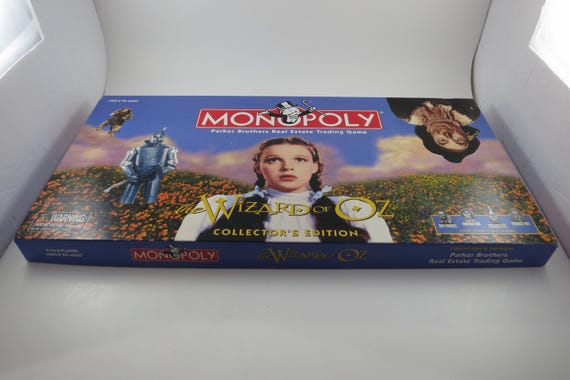 Vintage 1998 Wizard of Oz Monopoly Game Complete
