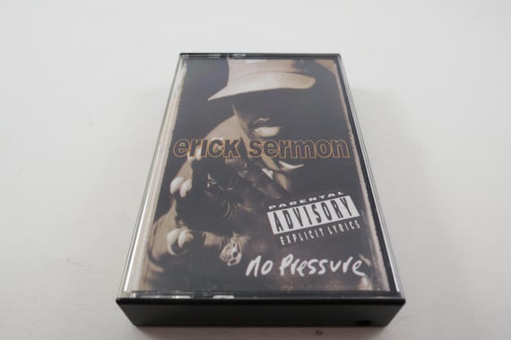 1993 Cassette Tape No Pressure Eric Sermon Hip Hop