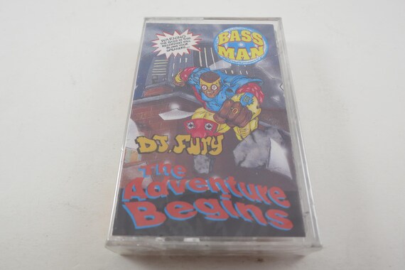 1992 Hip Hop Cassette Tape Bass Man-DJ Fury Mint Condition Still Factory Sealed