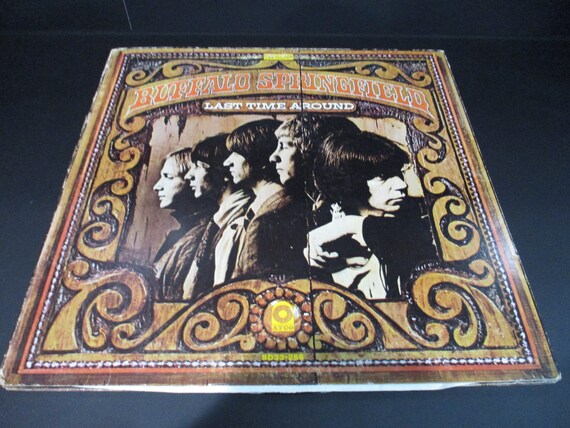 Vintage 1968 Vinyl LP Record Last Time Around Buffalo Springfield Very Good Condition First Pressing 68252