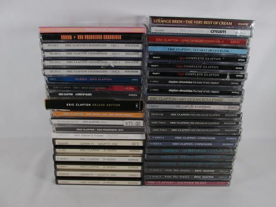 Eric Clapton and Cream CDs Sold Individually