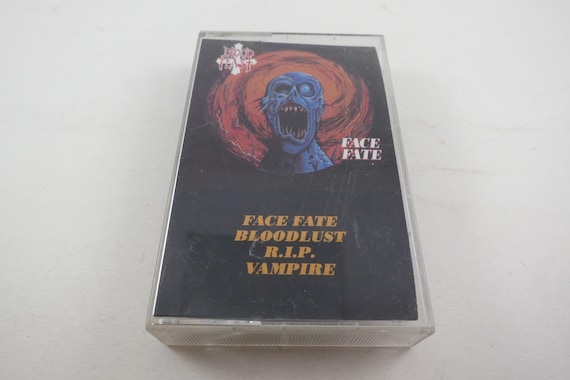 Vintage 1987 Thrash Death Metal Cassette Tape Face Fate Blood Feast Original