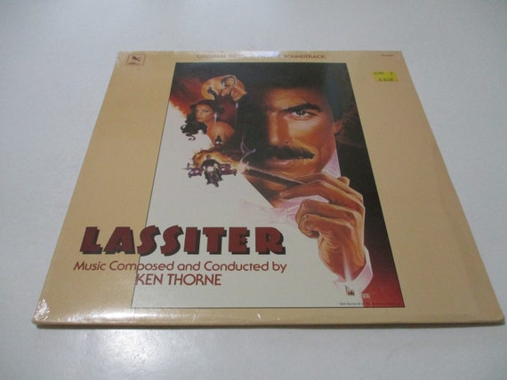 Vintage 1984 Vinyl LP Record Lassiter Original Motion Picture Soundtrack MINT Condition Still Factory Sealed 57697