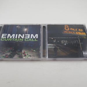 90&#39;s/00&#39;s Eminem CD&#39;s Marshall Mathers LP Encore Curtain Call 8 Mile Slim Shady LP Sold Individually
