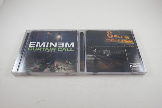 Vintage 90's/00's Eminem CD's Marshall Mathers LP Encore Curtain Call 8 Mile Slim Shady LP Sold Individually