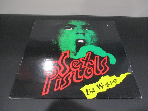 Vintage 1985 Vinyl LP Record Live Worldwide The Sex Pistols Excellent Condition 63263