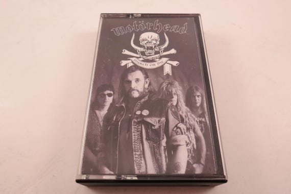 Vintage 1992 Cassette Tape March or Die Motorhead Heavy Metal Excellent Condition