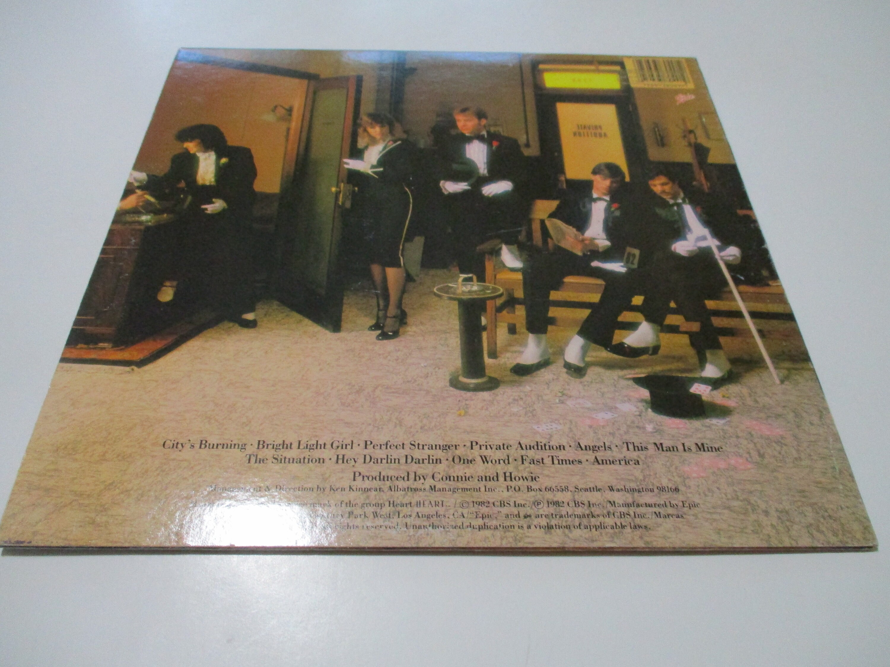 【超レア】Heart／Private Audition（1982年）国内盤・帯付 Heart – Private Audition – Vinyl (LP, Album, Stereo), 1982