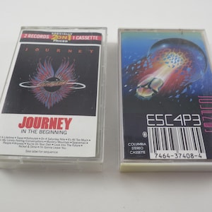 Vintage Journey Cassette Tape: 1980s Greatest Hits, Escape, Evolution