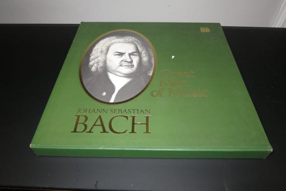 Vintage Bach Vinyl LP Box Set: Men of Music (1978)