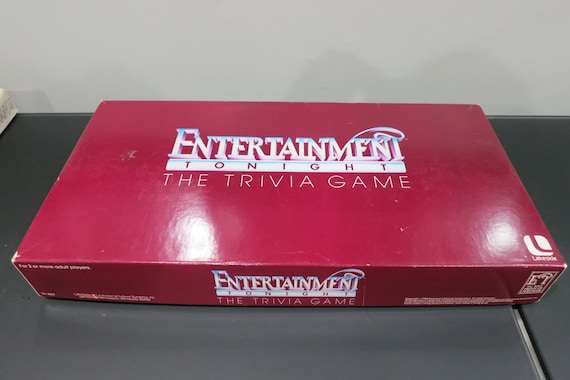 Vintage 1984 Entertainment Tonight Trivia Game - Complete