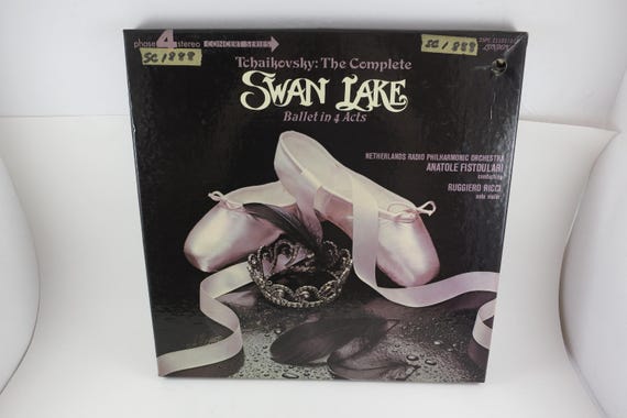 1973 Tchaikovsky Swan Lake Ballet Complete Vinyl LP Box Set