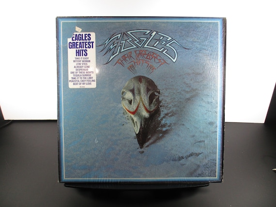 Vintage 1976 LP Vinyl Record The Eagles Greatest Hits Near Mint Condition In Shrink Hype Sticker 68035