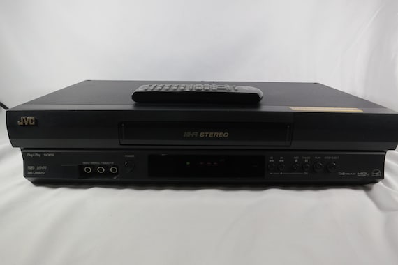 2003 JVC HR-J692U 4 Head VCR With Original Remote Rapid Rewind