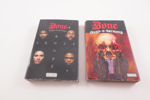 Vintage 1990's Bone Thugs N Harmony Cassette Tapes Excellent Condition Tha Crossroads East 1999 Sold Individually