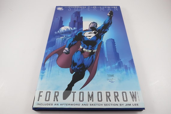 Superman: For Tomorrow Volume 2 Hardcover w/ Dust Jacket  Azzarello Lee Williams