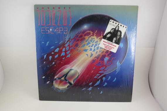 1981 Vinyl LP Record Journey Escape Near Mint Condition In Shrink Hype Sticker