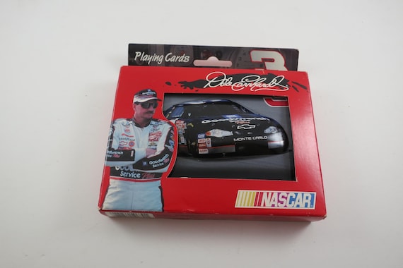 Vintage 2001 Nascar Dale Earnhardt Playing Cards In Collector Tin Numbered