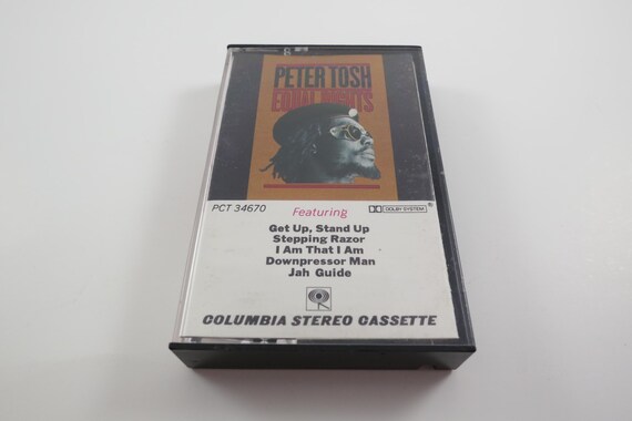 Vintage 1977 Reggae Cassette Tape Equal Rights Peter Tosh Excellent Condition