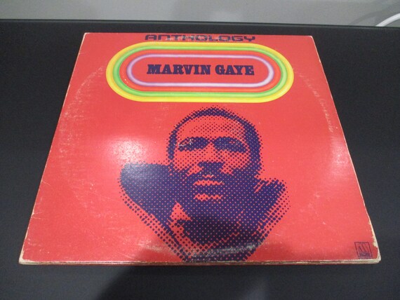 1974 Vinyl LP Record Marvin Gaye Anthology 3 Record Set Excellent Condition 72128