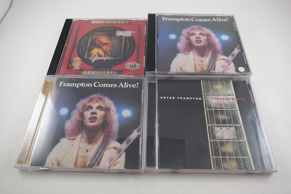 90's Peter Frampton CDs - Frampton Comes Alive Fingerprints Greatest Hits
